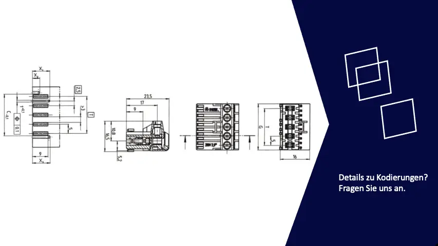Leiterplattensteckverbinder - Direktstecktechnik