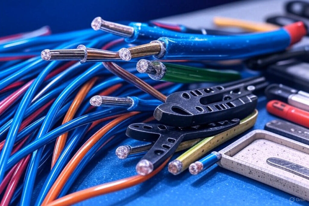 manuelle kabelbaum-konfektionierung